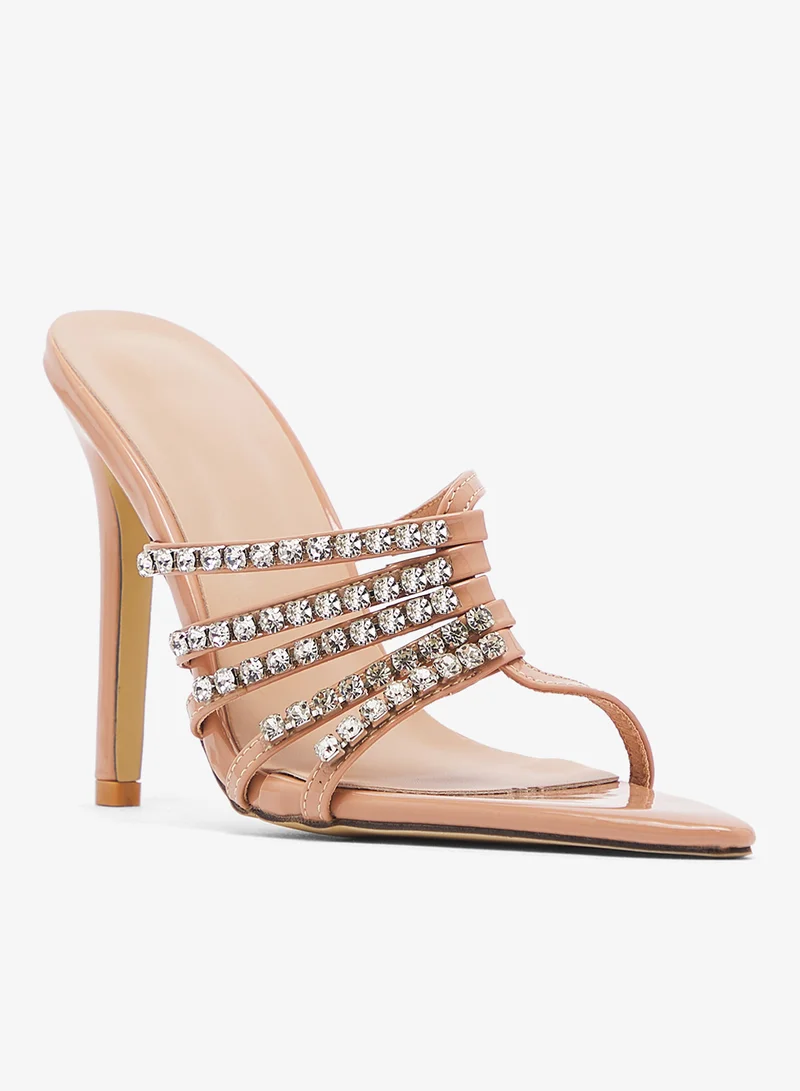 Ella Limited Edition Diamonte Embellished High Heel Sandal